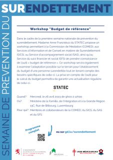 Workshop Budget pour SICS