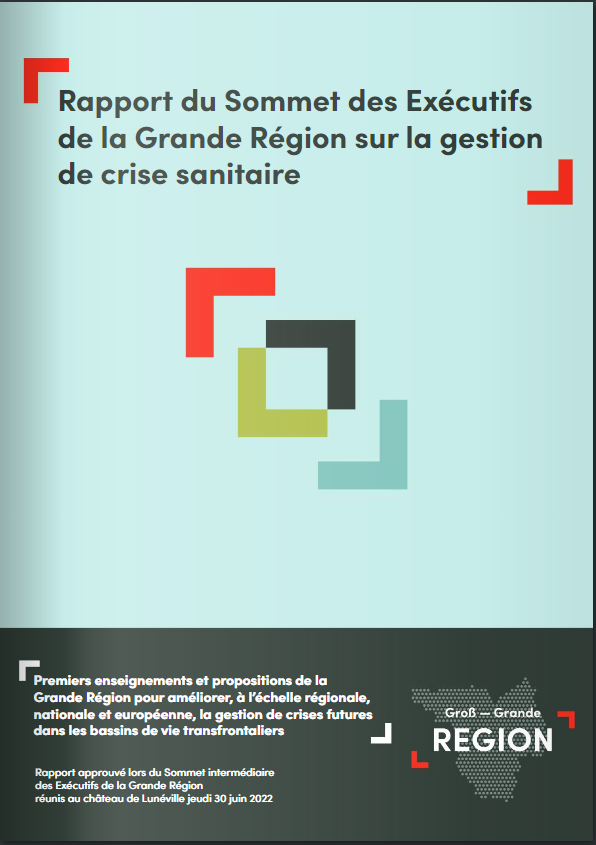 Rapport du Sommet des Exécutifs de la Grande Région sur la gestion de crise sanitaire