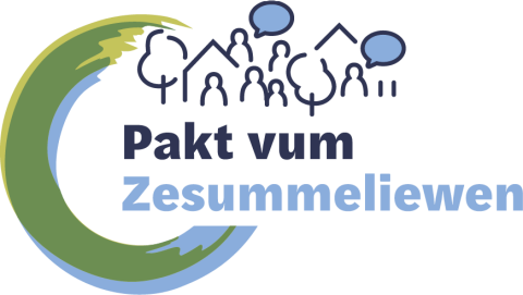 Logo des "Pakt vum Zesummeliewen"