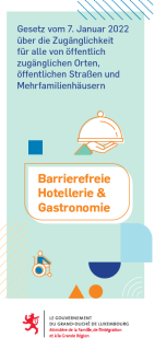 Barrierefreie Hotellerie & Gastronomie - Gesetz vom 7. Januar 2022 über die Zugänglichkeit für alle von öffentlich zugänglichen Orten, öffentlichen Straßen und Mehrfamilienhäusern