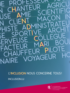 Plakat der Kampagne - französische Version